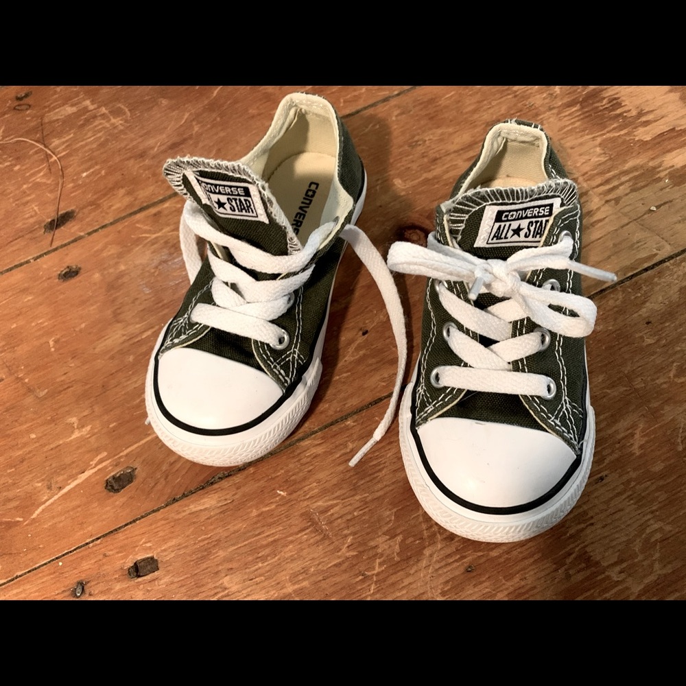 Olive Green Converse